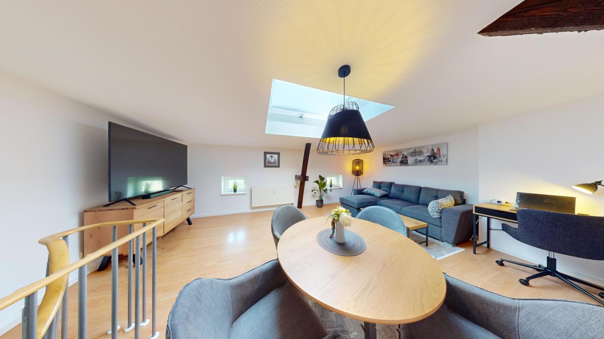 Sweethome - Luxus Apartment Auf 2 Etagen Magdeburg Eksteriør bilde